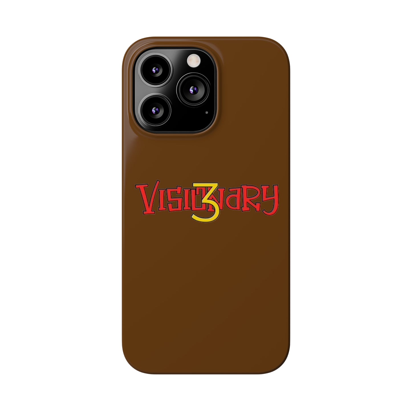 Brown Visionary iPhone Case