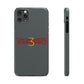 Dark Grey Visionary iPhone Case