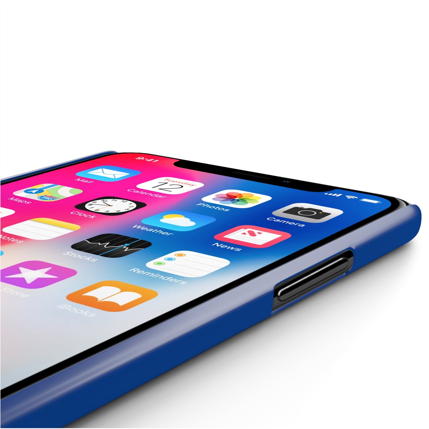 Dark Blue Visionary iPhone Case