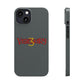 Dark Grey Visionary iPhone Case