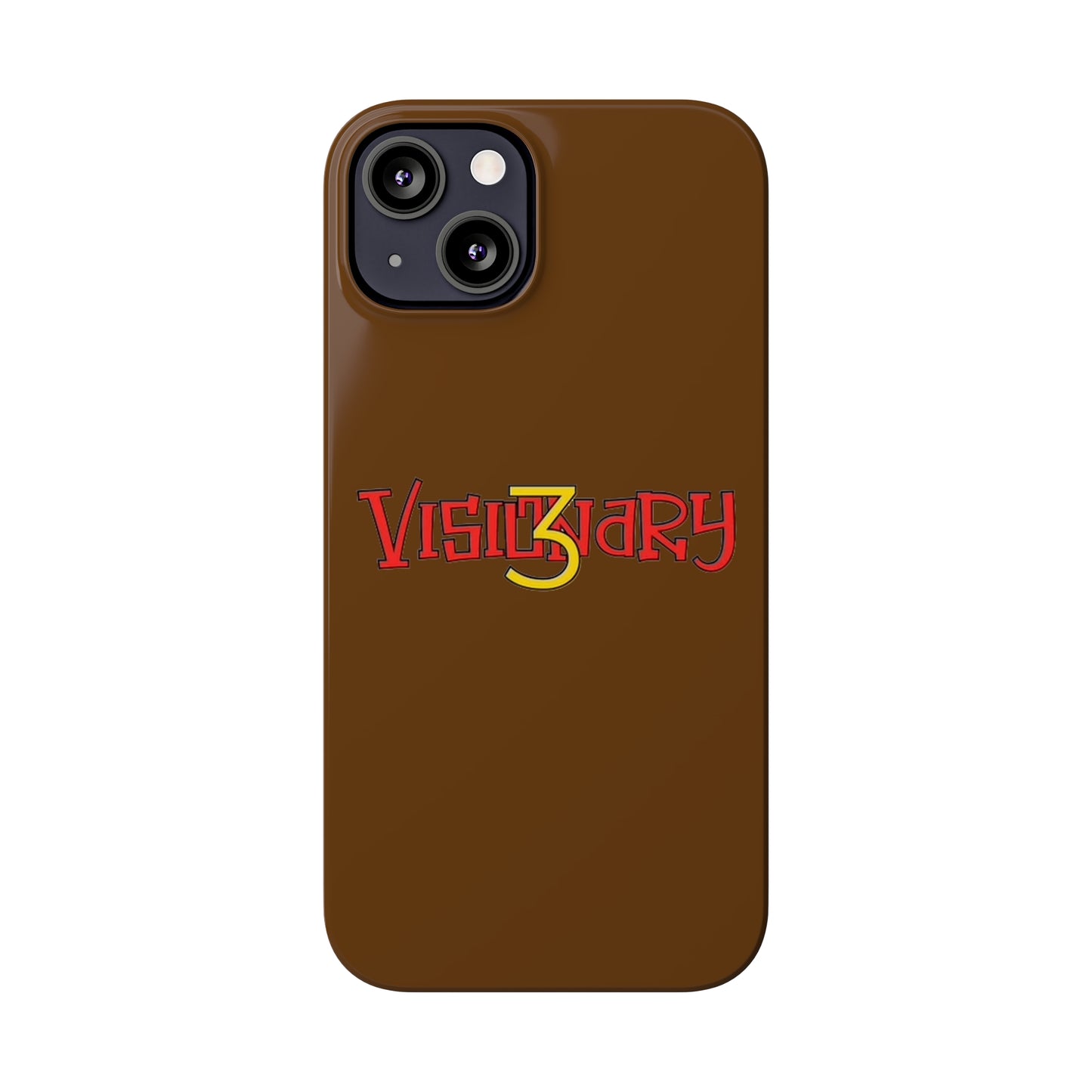 Brown Visionary iPhone Case