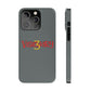 Dark Grey Visionary iPhone Case