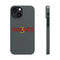 Dark Grey Visionary iPhone Case