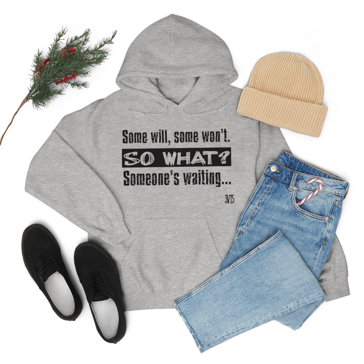 Quote Hooded Sweatshirt